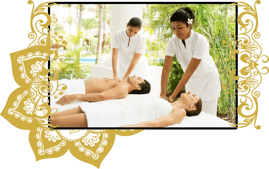 Massage therapist arriving for a home massage appointment
